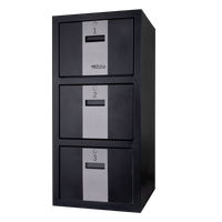 Archivero de 2 Gavetas más Caja Fuerte