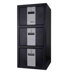 Archivero de 2 Gavetas más Caja Fuerte
