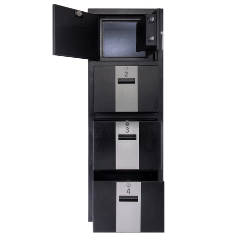 Archivero de 3 Gavetas más Caja Fuerte