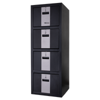 Archivero de 3 Gavetas más Caja Fuerte
