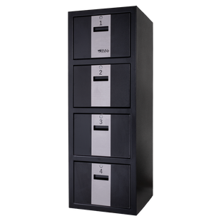 Archivero de 3 Gavetas más Caja Fuerte