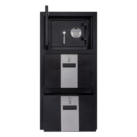 Archivero de 2 Gavetas más Caja Fuerte